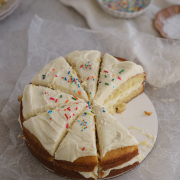 vanilla bean cake