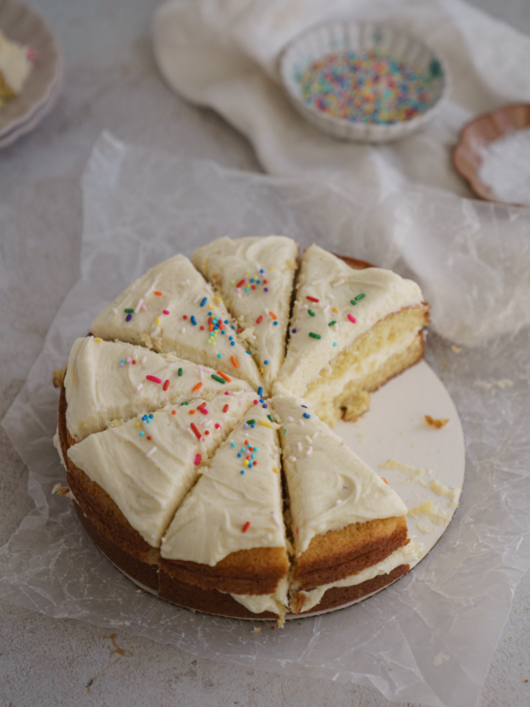 vanilla bean cake