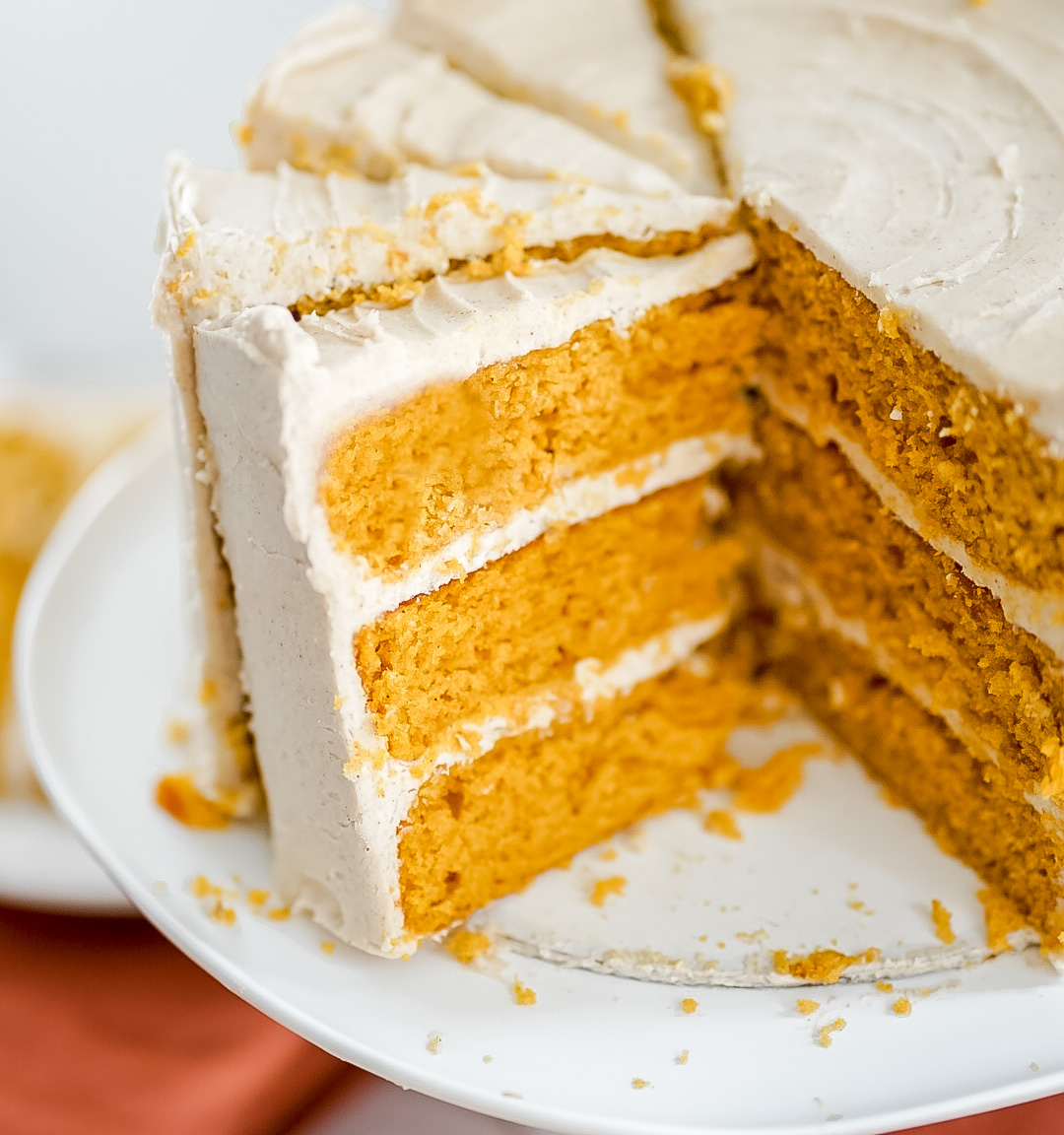 Pumpkin Vanilla Chai Cake - Cake Babe