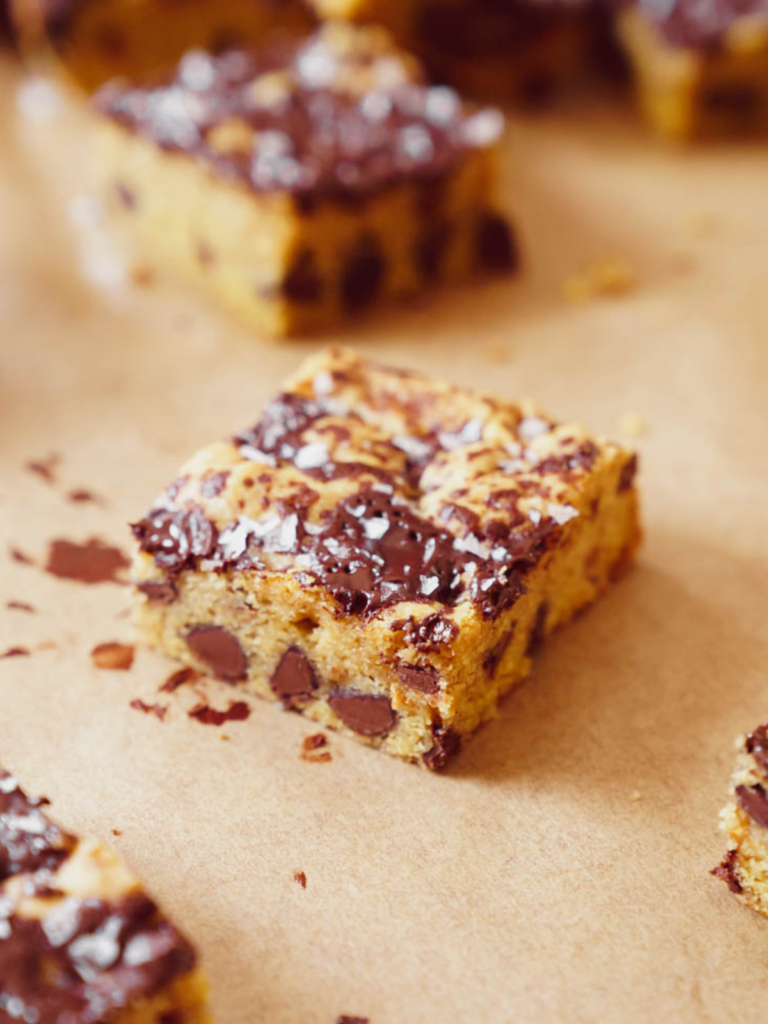 Pumpkin Chocolate Chip Blondies