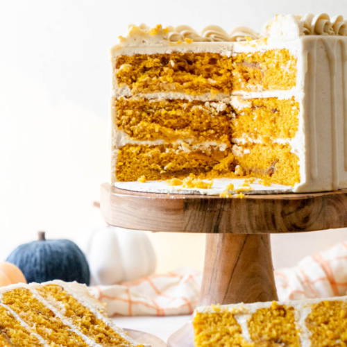 pumpkin snickerdoodle cake