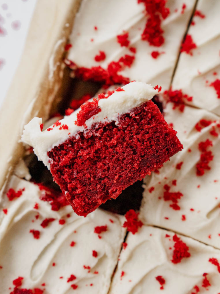 Simple red velvet sheet cake recipe