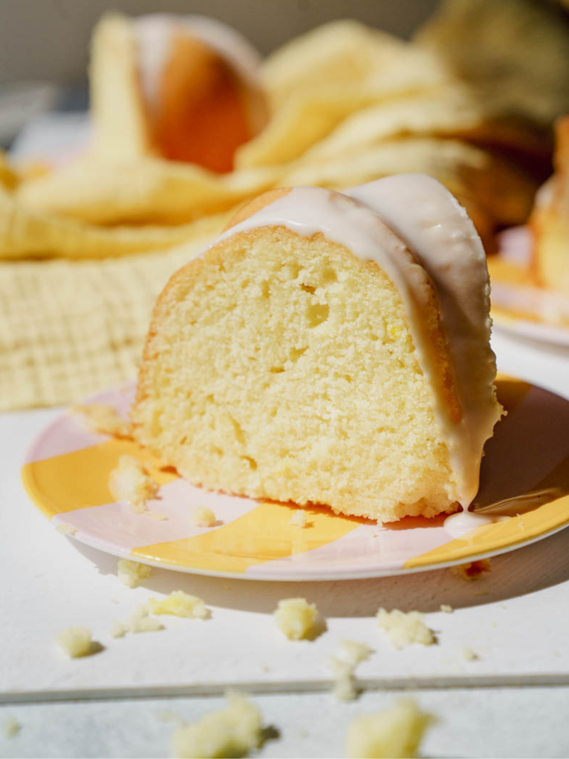 Easy And Lemoney Lemon Bundt Cake Cake Babe