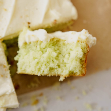 pistachio sheet cake