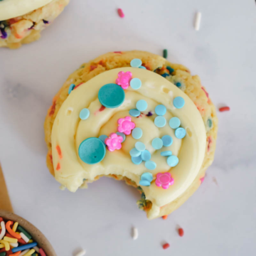 Birthday Cake Cookies