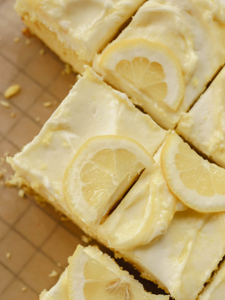 lemon sheet cake