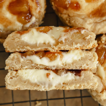 apple cheesecake cookies