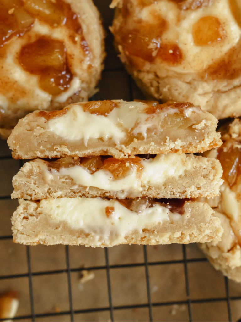 apple cheesecake cookies