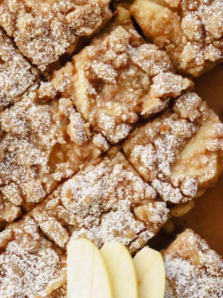 Apple Crisp Blondies