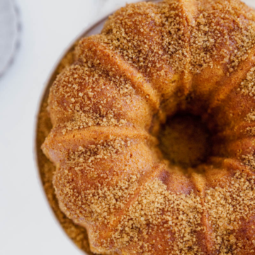 Pumpkin Churro Bundt Cake