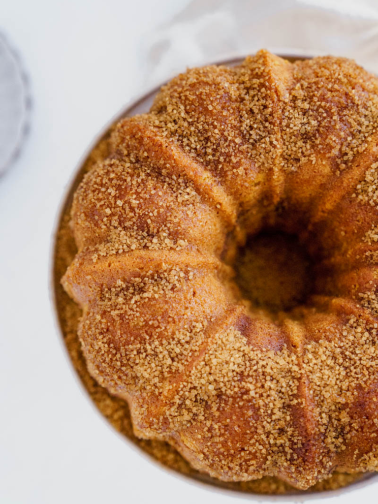 Pumpkin Churro Bundt Cake