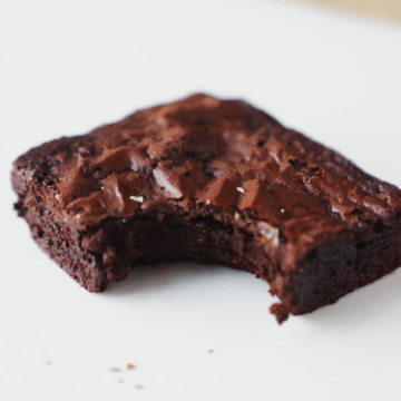 crinkly top brownie