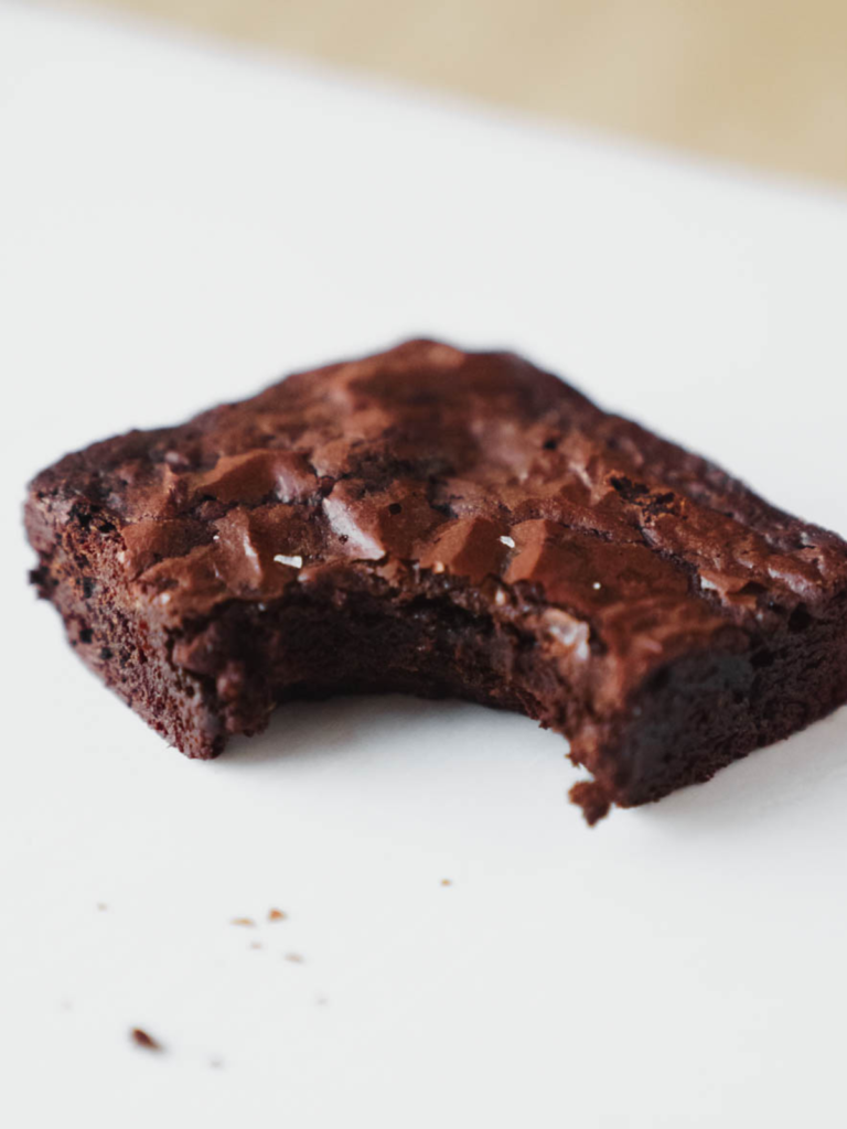 crinkly top brownie