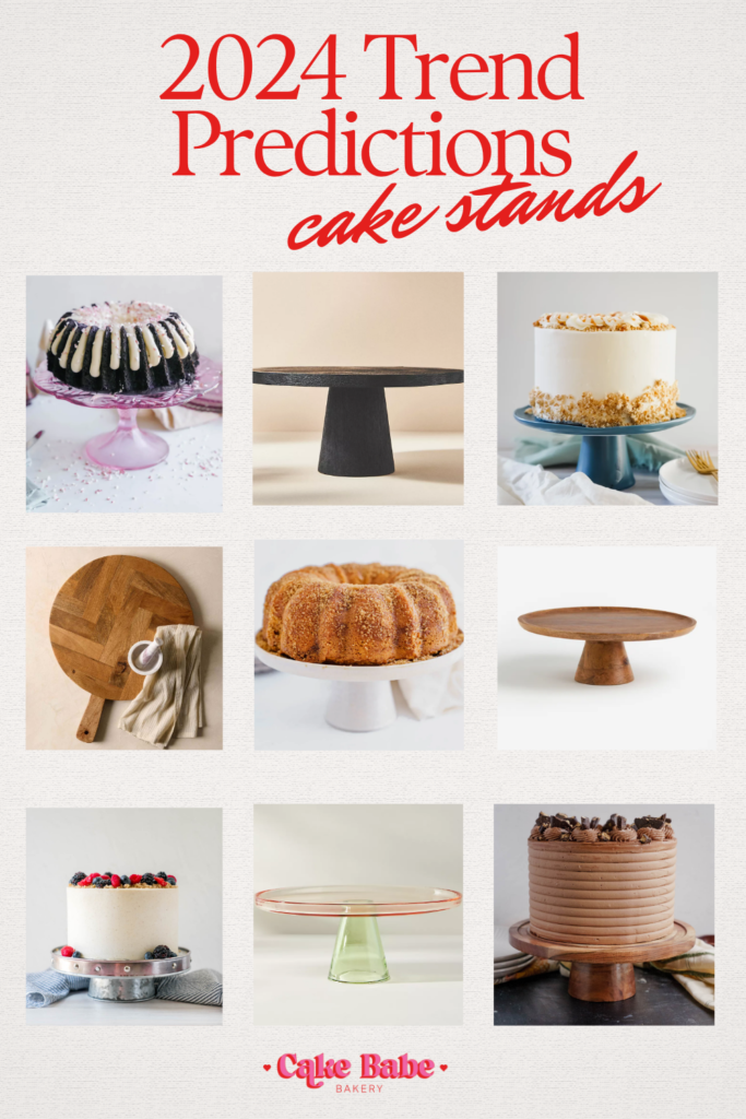 cake stand trends