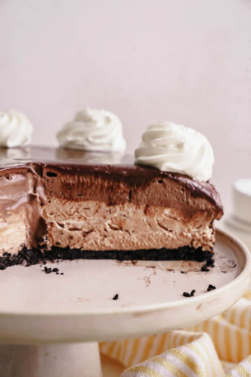 Copycat Chocolate Mousse Cheesecake Factory - Cake Babe