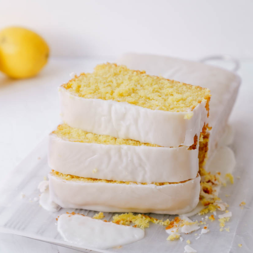 Iced Lemon Loaf: moist & citrusy, with a hint of sweet almond -Baking a  Moment