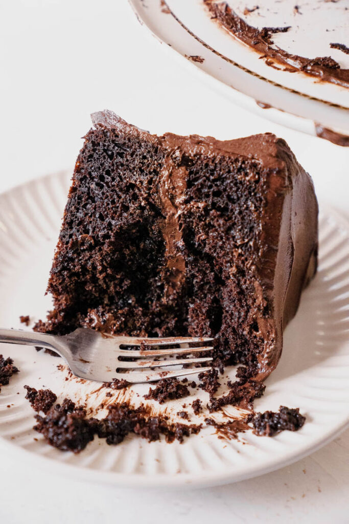 Copycat Portillo’s Chocolate Cake Recipe - Cake Babe