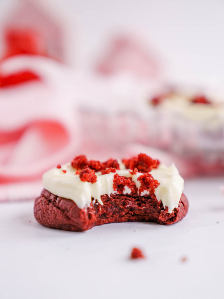 Red Velvet Crumbl Cookie