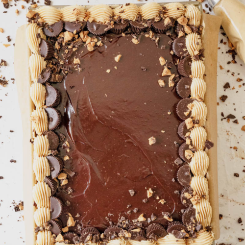 peanut butter sheet cake