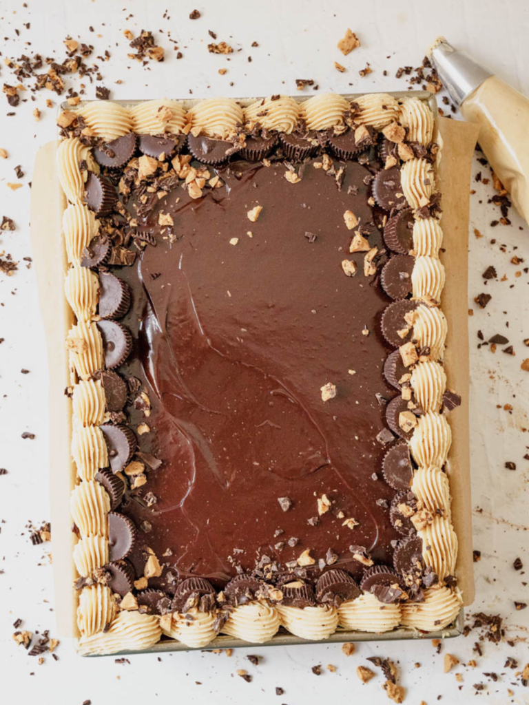 peanut butter sheet cake