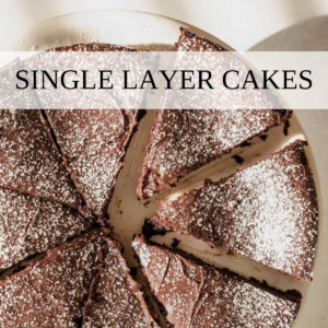 Single Layer Cake