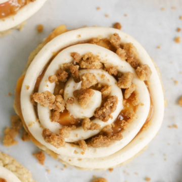 peach cobbler cookies