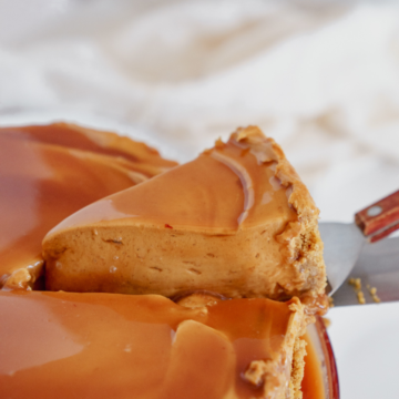 dulce de leche cheesecake