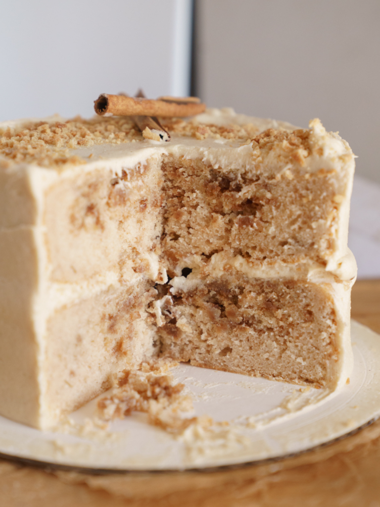 mini snickerdoodle cake