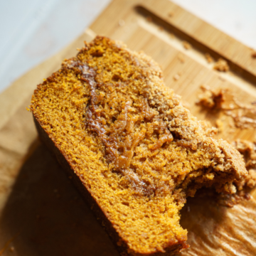 Biscoff Pumpkin Bread