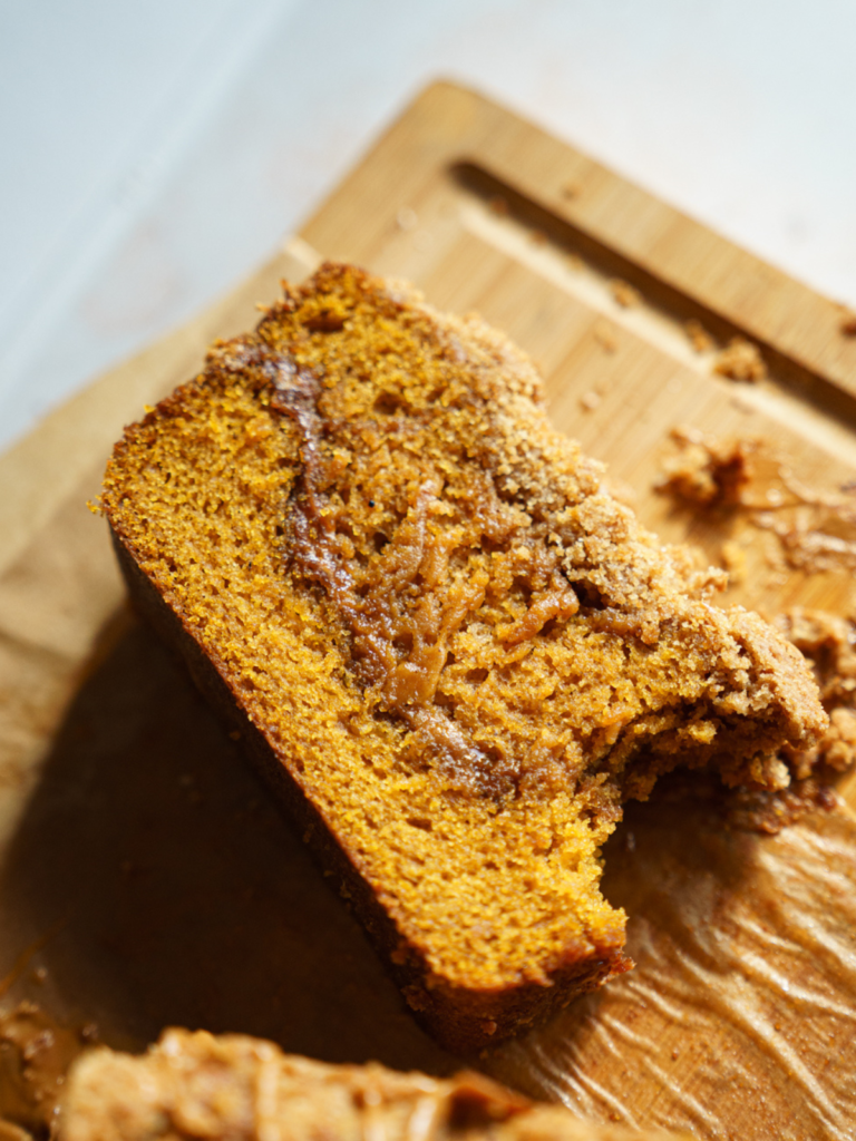 Biscoff Pumpkin Bread