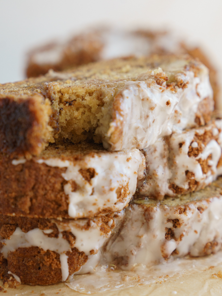 Brown Butter Cinnamon Swirl Banana Bread