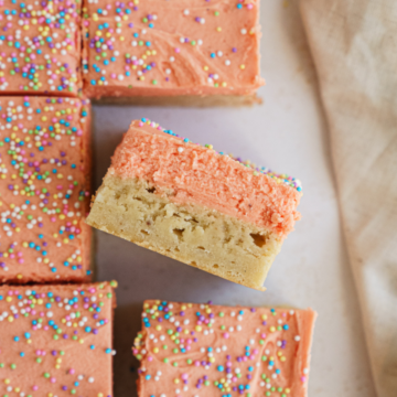 BROWN BUTTER SUGAR COOKIE BARS