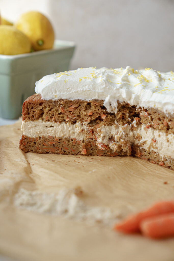 carrot cardamom cake